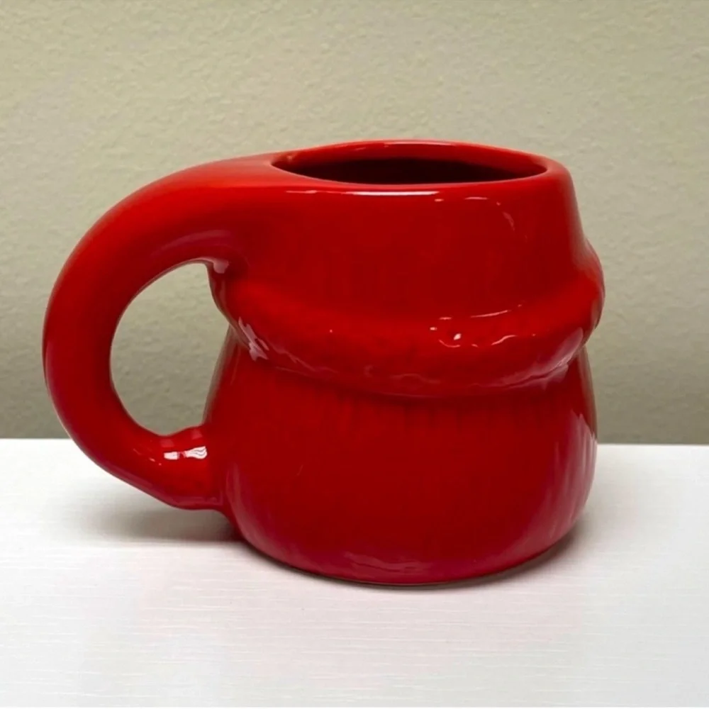 3 for $15 SALE Target Bullseye 14 oz Red Santa Mug for Hot or Cold Beverages